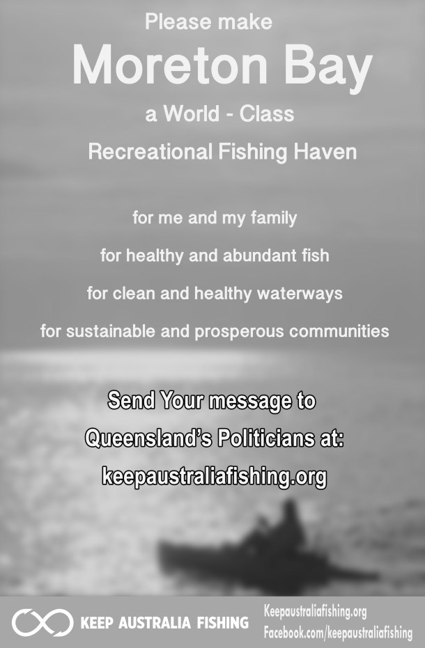 Push for Moreton Bay Rec Fishing Haven ramps up